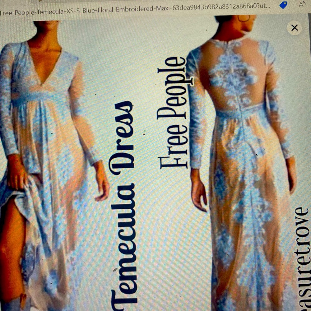Never worn - immaculate For Love and Lemons / Free People Temecula Dress